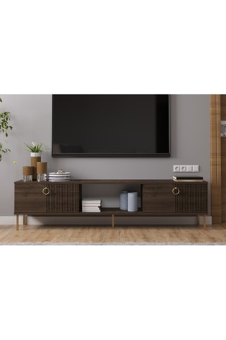 Meuble TV 2 abattants  Paye - 180 x 30 x 45 cm