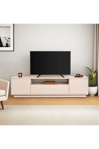 Meuble TV 3 abattants Veramont - 180 x 44,6 x 44,5 cm