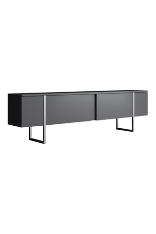 Meuble TV 2 abattants Luxe - 180 x 50 x 30 cm