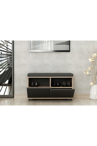 Meuble à chaussures Drago - 80 x 42 x 35 cm