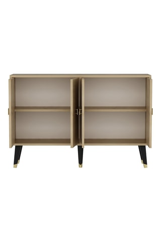 Console 4 portes Ahart  - 120 x 80 x 30 cm