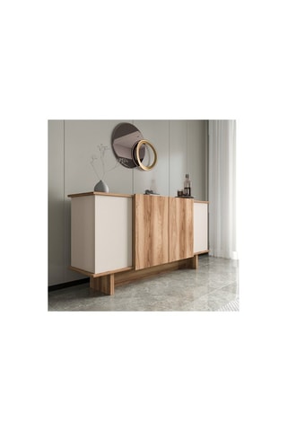 Buffet 4 portes Diana - 180 x 81 x 40 cm