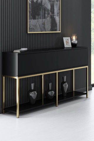 Console 2 abattants - 150 x 80 x 30 cm