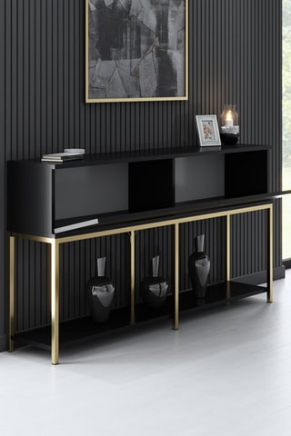 Console 2 abattants - 150 x 80 x 30 cm