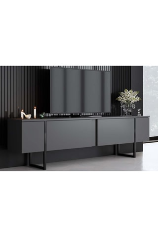 Ensemble meubles de salon - 90 x 39 x 40 / 180 x 50 x 30 / 160 x 80 x 35 cm