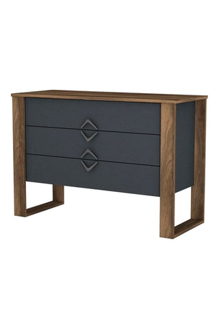 Commode 3 tiroirs - 110 x 76 x 44,8 cm