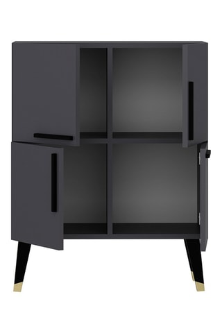 Commode 4 portes Makro  - 70 x 90 x 35 cm