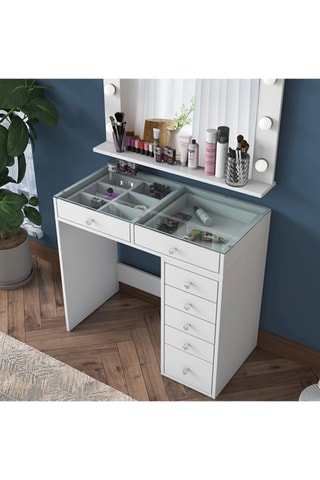 Coiffeuse - 90 x 79,8 x 44,5 cm 