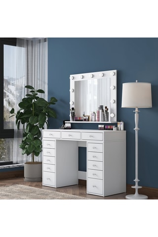 Coiffeuse - 120 x 81,6 x 44,5 cm / 90 x 71,8 x 15 cm