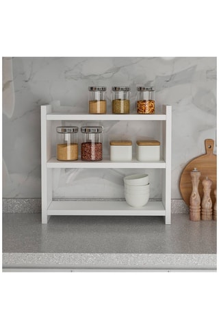 Etagère de cuisine 3 niveaux - 44 x 10 x 40 cm