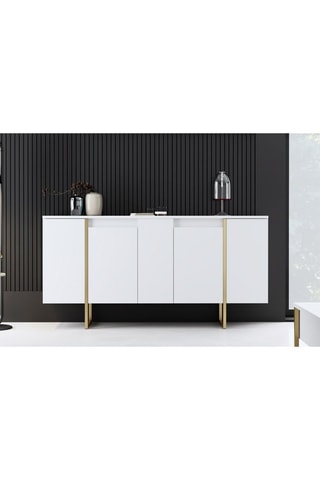 Buffet 4 portes - 160 x 80 x 35 cm