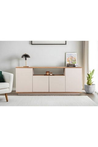 Buffet 4 portes Arista -  180 x 75 x 44,5 cm