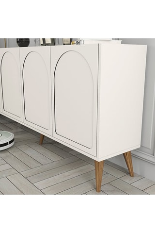 Buffet 4 portes Lyon 81 - 180 x 81 x 35 cm