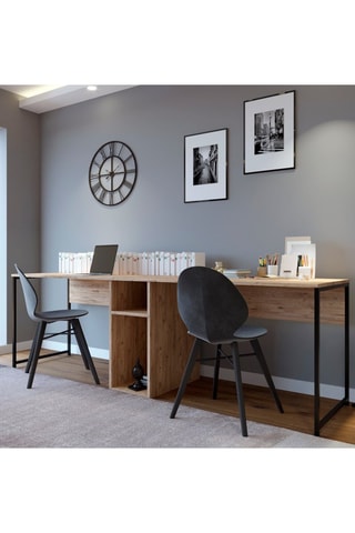 Bureau double Ikili Calisma Masasi L196 - 240 x 60 x 74 cm
