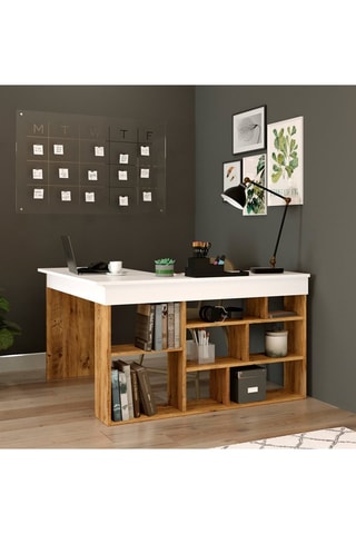 Bureau d'angle - 129 x 72 x 120 cm