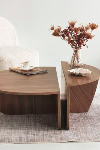 Table basse - 85 x 30 x 35 cm / 90 x 60 x 30 cm