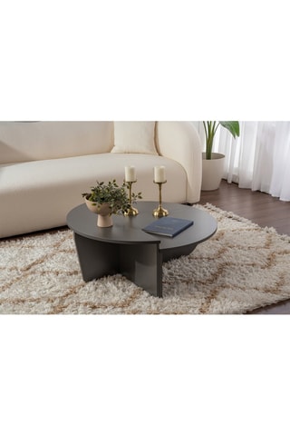 2 tables basses gigognes Orion  - 90 x 30 x 60 / 85 x 35 x 30 cm