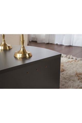 2 tables basses gigognes Orion  - 90 x 30 x 60 / 85 x 35 x 30 cm