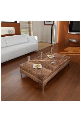 Table basse - 69,2 x 28 x 121 cm