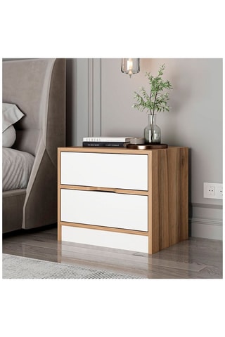 Table de chevet Elina - 54 x 40 x 47 cm