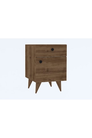 Table de chevet 1 porte Pila - 40 x 60 x 43,8 cm