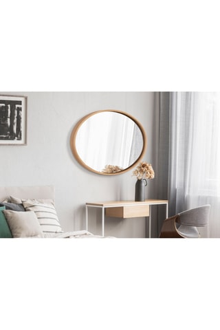 Miroir en chêne massif - 60 x 45 x 4 cm