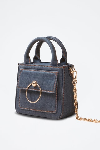 Denim Handtas - Blauw