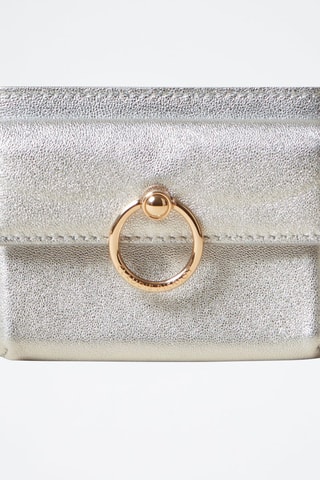 Leren Pasjeshouder - Zilverkleurig