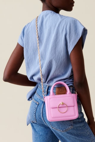 Leren Handtas - Roze