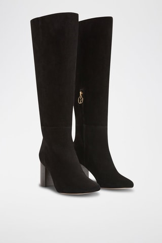 Nubuck Laarzen - Zwart