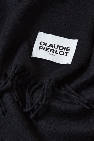 Wollen Sjaal - Zwart