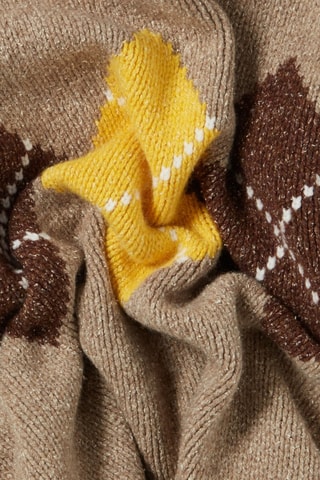 Wollen en Zijden Trui - Beige