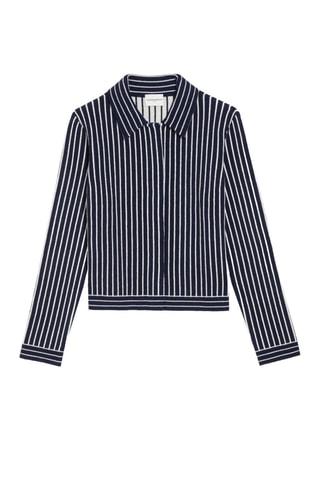 Wollen Vest - Marineblauw