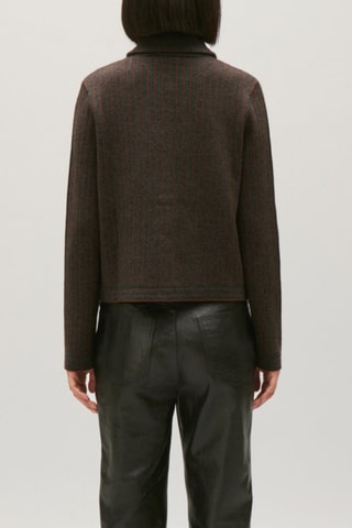 Wollen Vest - Gemêleerd Grijs