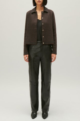 Wollen Vest - Gemêleerd Grijs