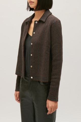 Wollen Vest - Gemêleerd Grijs