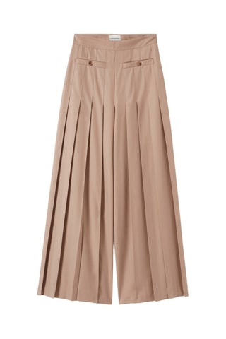 Geplooide Broek - Beige