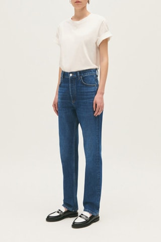 Rechte Jeans - Donkerblauw