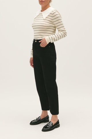 Jeans Hoge Taille - Zwart