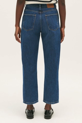Jeans Hoge Taille - Blauw