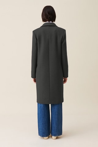 Wollen Jas - Donkergrijs