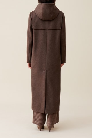 Wollen Dufflecoat - Bruin
