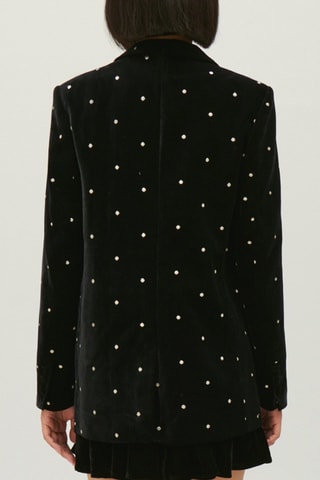 Velours Jasje - Zwart