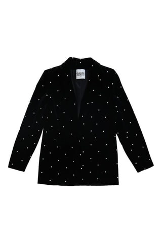 Velours Jasje - Zwart