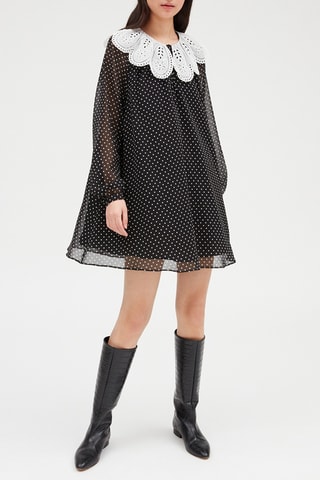 Korte Jurk Zwart en Wit