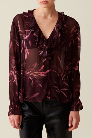 Blouse - Bordeauxrood