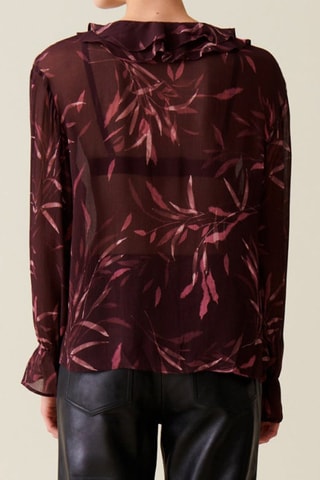 Blouse - Bordeauxrood