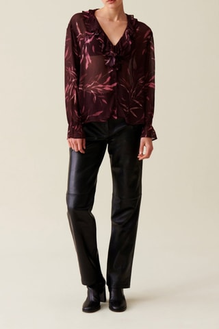 Blouse - Bordeauxrood