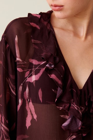 Blouse - Bordeauxrood