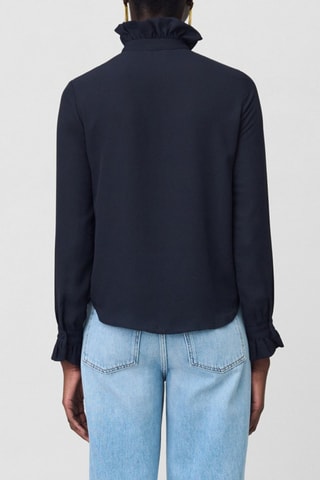 Blouse - Marineblauw